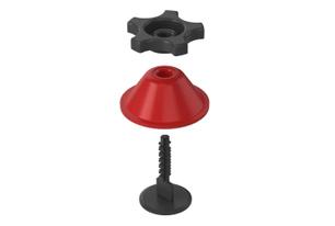 LITOLEVEL СВП Гайка+Шайба+Стойка основание  (пакет 50 шт.)