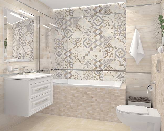 Madera Керамогранит светло-коричневый SG705890R 19,6х79,8