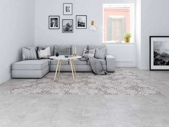 Raven глаз. керамогранит серый (16169) 42x42