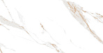Calacatta Sharp Gold Керамогранит белый 60х120 Полированный_1