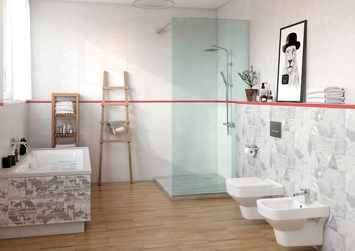 Chesterwood глаз. керамогранит бежевый (C-CV4M012D/16680) 18.5x59.8