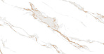 Calacatta Sharp Gold Керамогранит белый 60х120 Полированный_2