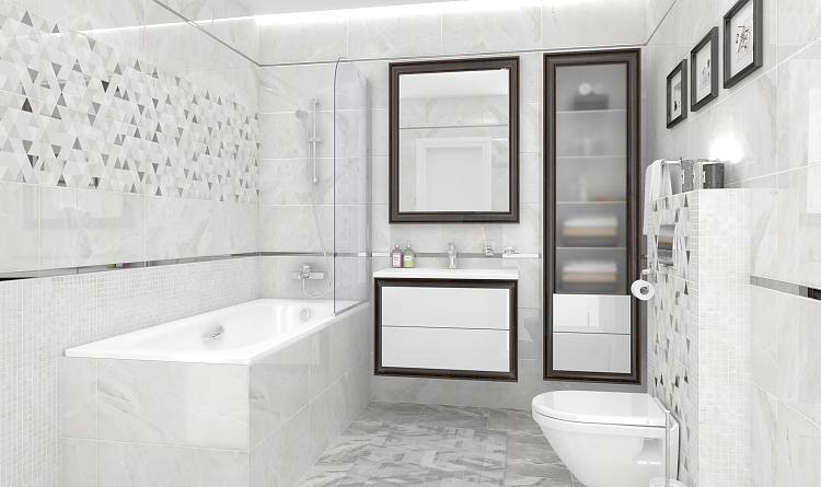 Plazma Плитка настенная серый 30х60