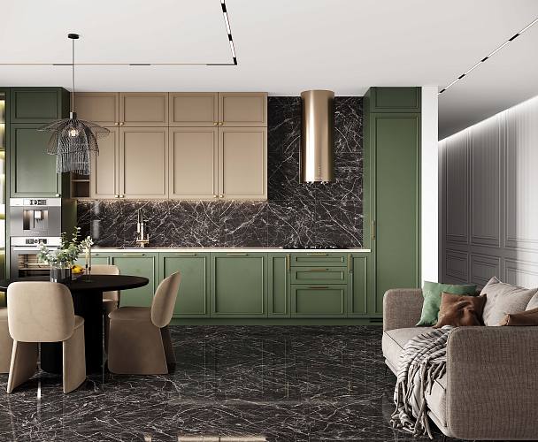 Бордюр метал. серебро глянцевое 3х120