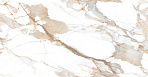 Calacatta Fairy Gold Керамогранит бежевый 60х120 Полированный_8