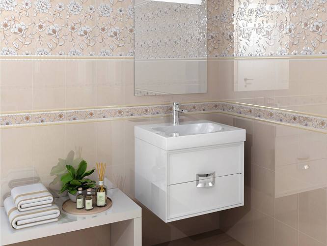 Туари Плитка настенная беж 8304 8304 20х30