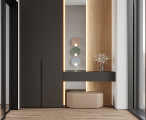 Wood Canarium Almond Stripes