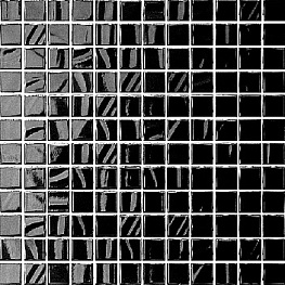 Темари Плитка настенная черный (мозаика) 20004 N 29,8х29,8