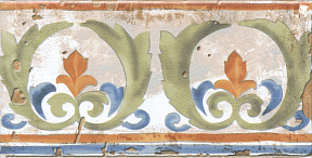 Виченца Бордюр Майолика HGD\A153\17000 15х7,2