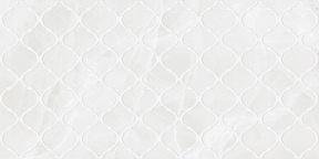 Plazma Nuance Декор белый 30х60