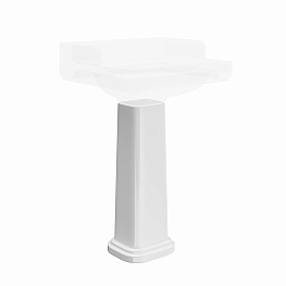 Пьедестал Pompei/Помпеи, белый глянцевый