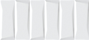 Evolution облицовочная плитка  рельеф кирпичи белый (EVG053) 20x44