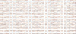 Пудра облицовочная плитка мозаика рельеф бежевый (PDG013D) 20x44