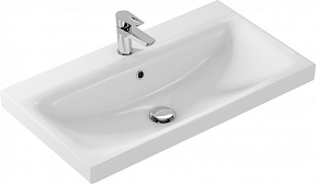 Раковина мебельная MODUO 80 узкая 1 отв.