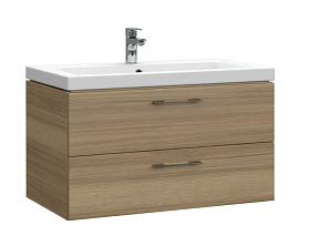 Тумба под раковину подвесная LARA 80 для COMO 80 орех