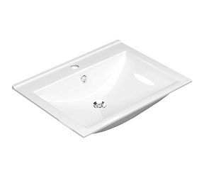 Раковина встраиваемая керам. LAPARET Sinergia 60см белый с1