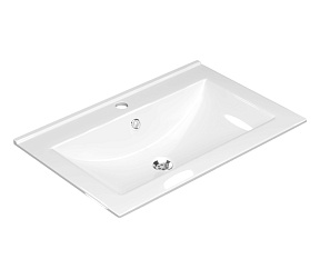 Раковина встраиваемая керам. LAPARET Sinergia 70см белый с1