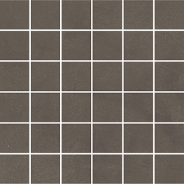 Про Чементо Декор мозаичный коричневый тёмный матовый DD6418\MM 30x30