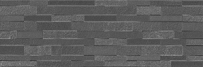 Гренель Плитка настенная серый темный структура обрезной 13055TR 30х89,5х0,9